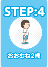 STEP:04 おおむね2歳